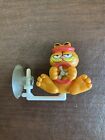 Vintage 1981 Garfield Driving Car Suction Cup Window Cling United feature Dakin