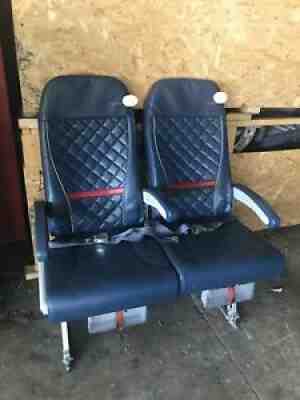 MD90 seats, Jetliner, Aircraft, Airplane Comfort plus Leather