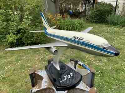vintage 1/50 IRAN AIR Boeing 737-100 WESTWAY Models UK Pacmin Original Stand