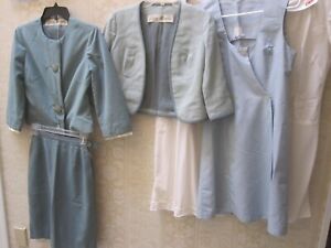 ? TWA TRANS WORLD AIRLINES FLIGHT ATTENDANT STEWARDESS COMPLETE UNIFORM  3PT8