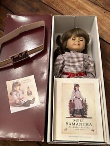 SAMANTHA American Girl PLEASANT ROWLAND Franz Götz SIGNED DOLL #87 NIB RARE 1986