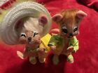 Annalee Dolls Mouse 2014 Rare 6” Beach Mouse Couple 850514 With Tag