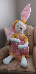 Annalee 2010 30in Easter Girl Bunny Spring 75th Anniversary With Tags