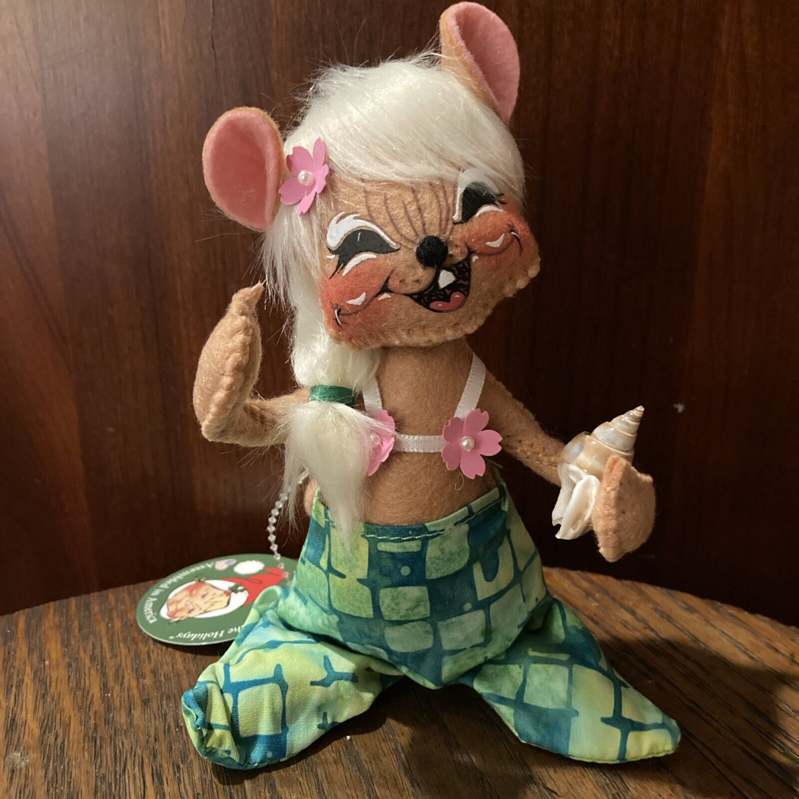 Annalee Doll 6” Mermaid Mouse 2019 #59 Of 250 NEW