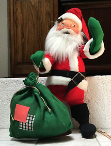AnnaLee Mobilitee Doll Christmas Classic Santa Large 30 Inch