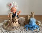 Annalee Doll Society Membership Gift Sand Castle Suzy Crabby Beach 2002
