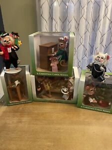 ANNALEE MACY’S 2010 2011 SERIES- A CHRISTMAS CAROL - STORYBOOK MICE