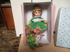 Madame Alexander Sassy Irish Lassy 8 Doll Box Articulated w AnnaLee friends-Club