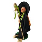 Vintage 1997 Annalee Mobilitee 18" Witchy Brew Witch Doll Hang Tags Made in USA