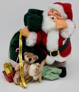 Annalee Macy's 2004 Night Before Christmas Santa Laying a Finger Aside His Nose