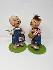 Annalee Mobilitee 11” Mr & Mrs Country Bears with Honey Jar & Bee Daisy 1997
