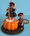 Annalee Doll HTF Assembled In America Exclusive 6" Pumpkin Spice Mice 860821