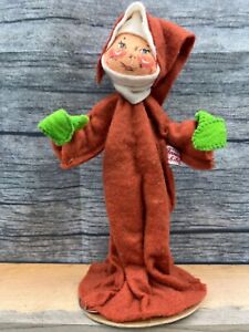 Vintage 1966 Annalee 10" Doll- RARE- Nun in Brown Habit- EUC