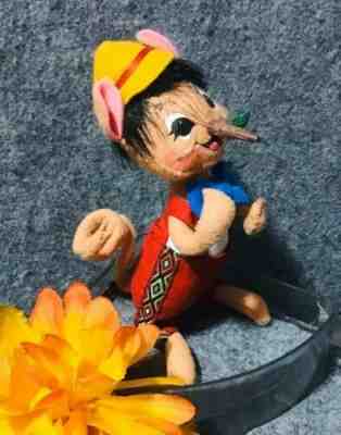 Annalee 6” Pinocchio Storybook Series Felt Doll NWOT HTF