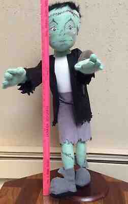 AnnaLee Mobilitee Doll Vintage Halloween Frankenstein "Franky & Friend" 30 Inch