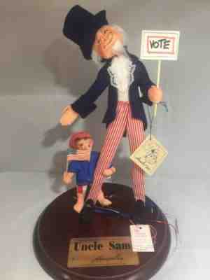 Annalee #1081 “Uncle Sam” Doll Society Club Members Folk Heros Series 1992 14”