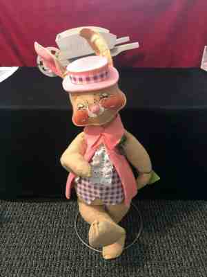 Annalee 18" Easter Bunny Girl Rabbit 1968 