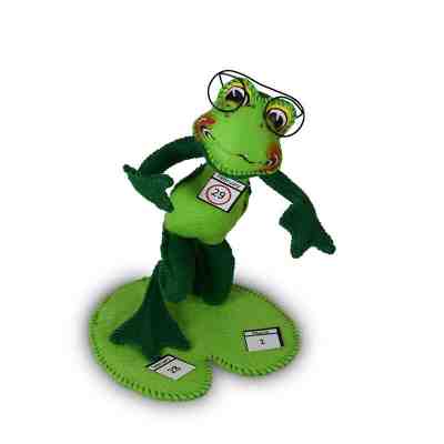2020 ANNALEE ~ "Leap Year Frog"~ #850520 ~ 8" ~ Limited Production ~ NWT