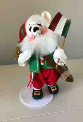 Rare  Annalee 2002 Dominick The Italian Santa Bear For Boscov,s