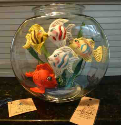  VINTAGE '99 ANNALEE COLLECTIBLE UNDER THE SEA ANNALEE FISH BOWL STORE EXCLUSIVE