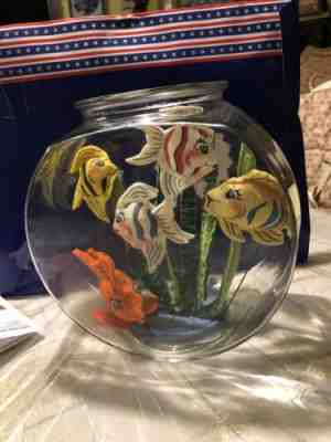 VINTAGE 1999 ANNALEE COLLECTIBLE UNDER THE SEA ANNALEE FISH BOWL STORE EXCLUSIVE