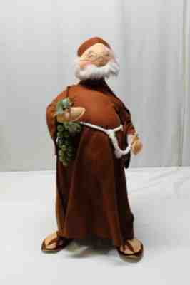 Vintage 1981 Annalee Large Monk Friar Christmas Holiday 30" Tall Doll