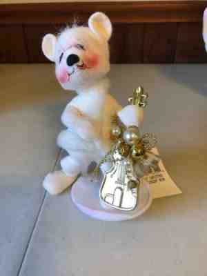 Annalee Dolls Christmas Concert Bear Plush Figurine 8"