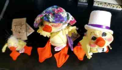 Annalee Ducks - Set of 3 - Easter Family 95 & 96 with tags