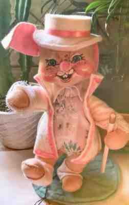 Annalee 12” Easter Bunny with Original Tag 0656 XC
