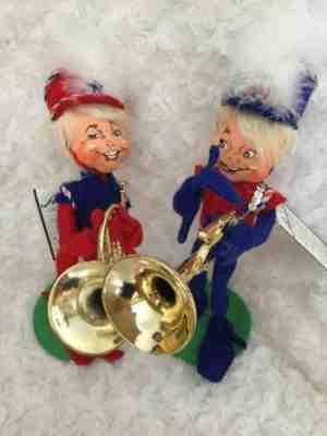 NEW 9” Marching Band Patriotic 4th of July Stars & Stripes Sequins Elves