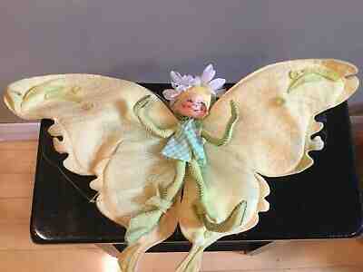 Doll Felt Annalee Vintage Butterfly 1955