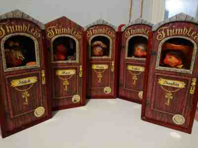 Annalee Lot Of Halloween Harvest Thimble Figures