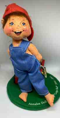 Annalee 2000-2001 Membership Piece- 7" Precious Cargo Kid Logo- Puppies in Wagon