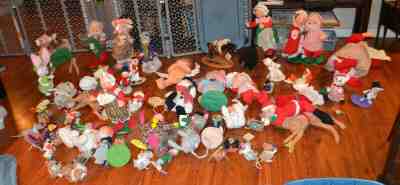 Anna lee dolls  Small to Large lot
