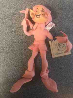 Vintage 1987 Annalee Anna Lee Pink Spring Elf Figure 158087p ‘86