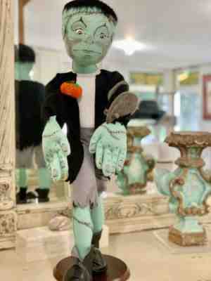 AnnaLee Mobilitee Doll Vintage Halloween Frankenstein "Franky & Friend" 30 Inch
