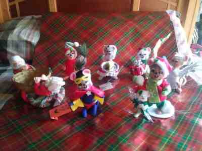 Annalee Mouse Holiday Collection7 Christmas 1 Halloween