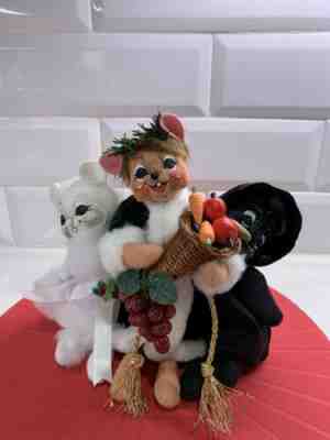 2008 Annalee 9" Bunch of Christmas Carol Dickens Ghost Mice
