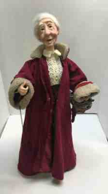 Jacqueline Kent JKC 2005 Grandma Collectible Doll 22 Inch Tall On Base 