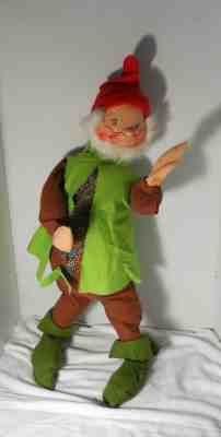 Annalee Mobilitee Dolls 30" Happy Elf Character 1979
