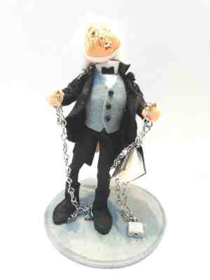 1991 Annalee Toy Doll 10" Dickens Jacob Marely Ghost of Christmas Past 5464 RARE