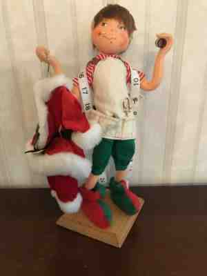 2002 Annalee Dolls 14” Santa’s Tailor Elf #739302 - New W/Tag & Bag