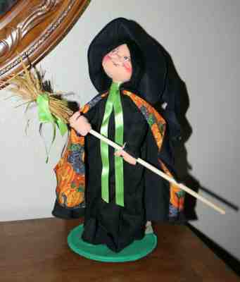 Annalee Mobillitee Doll ~ Halloween ~ Annalee 18" Witchy Brew ~ Witch 