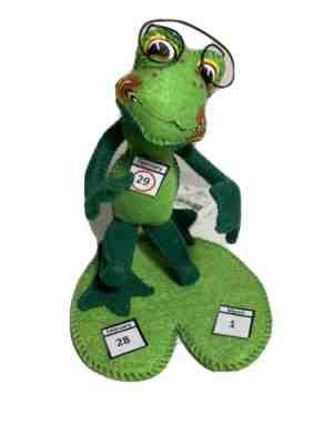 Annalee Dolls 2020 Leap Year Frog with Tag SOLD OUT Piece!