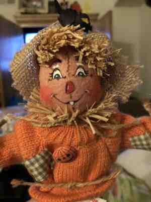 2006 Annalee HALLOWEEN FALL SCARECROW Decoration Doll EUC