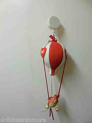 NWTMWT! 1996 Annalee 3" "Musical Ballooning Bears Mobile" Figurine #031696