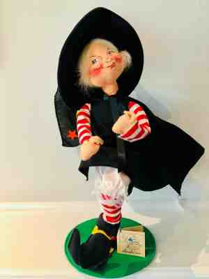 Annalee Dolls, BIG Halloween Witch, 19" tall - very nice display piece
