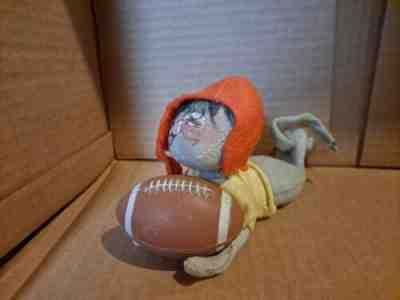 Vintage 1965 Annalee Mobilitee Football Mouse Doll 