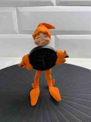 1994 Annalee Dolls 5" Orange Halloween Cookie Cutter Elf