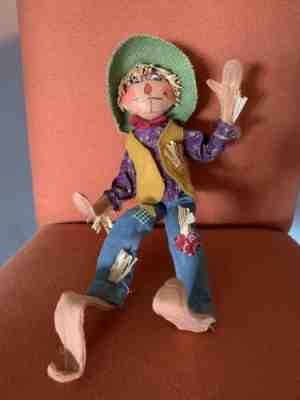 Annalee Large 14” Posable Scarecrow NWOT